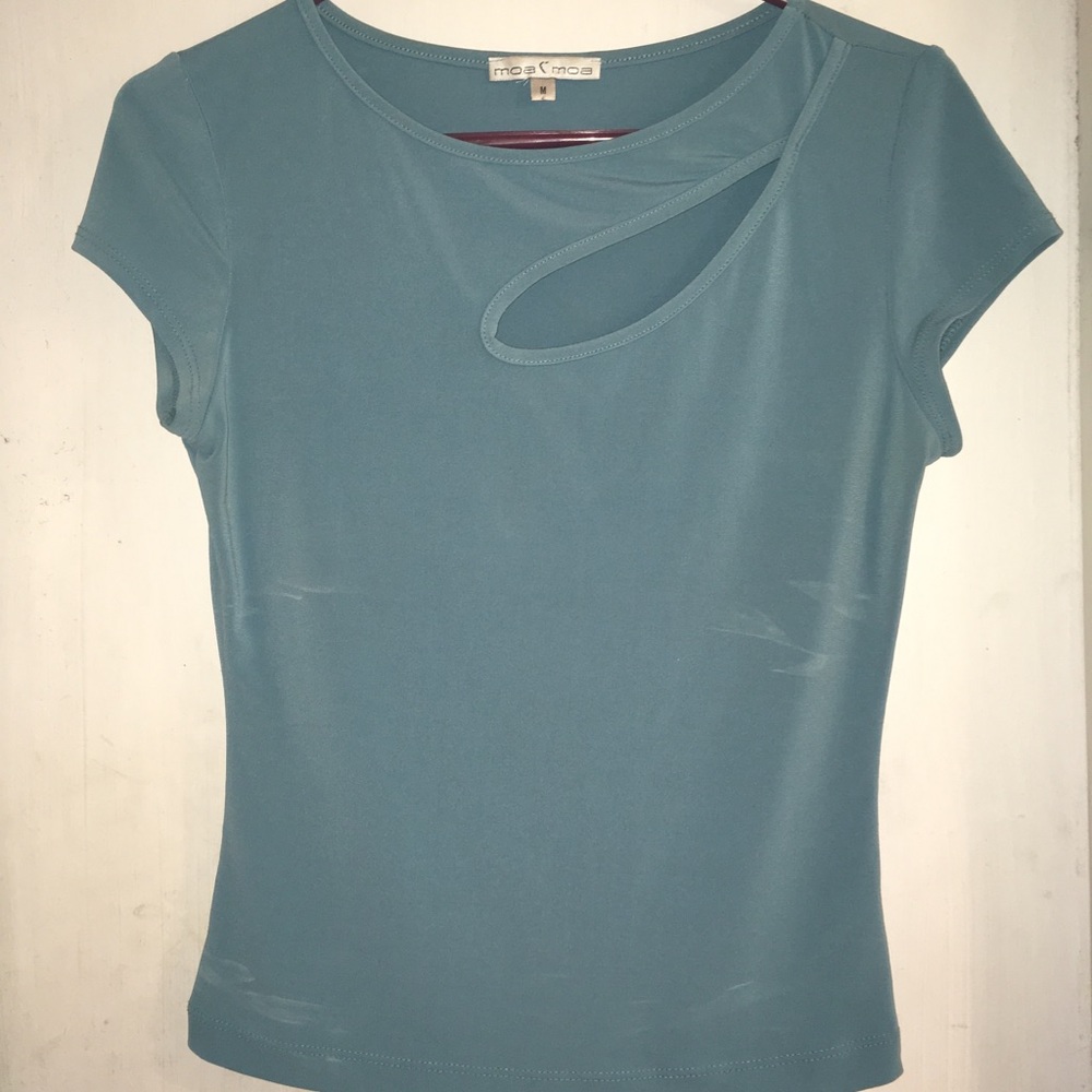 Caribbean Blue Blouse M